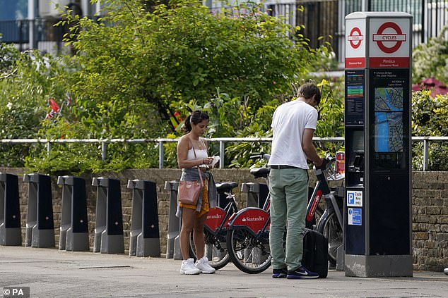 nearest santander bike docking station