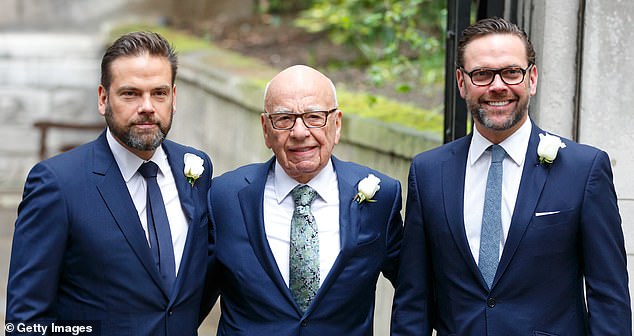 James Murdoch steps down after he and his wife grew disillusioned with company's coverage ...