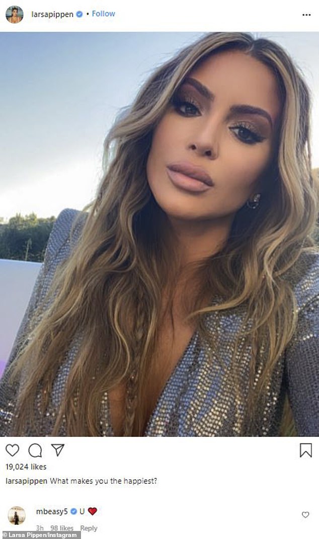 Larsa Pippen gets flirty comment from Malik Beasley days after ex-wife Montana Yao files for ...